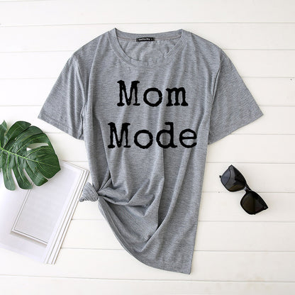 Mom Mode Top Women Kawaii Harajuku T-shirts