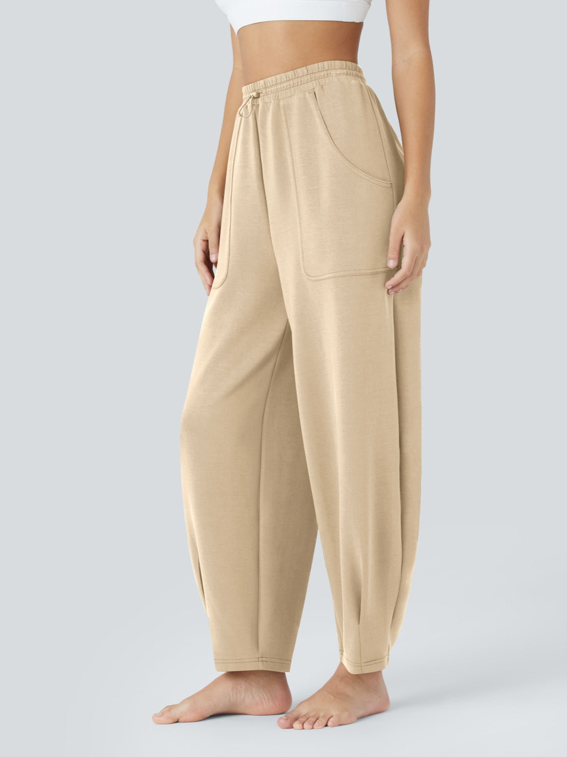 Lovelet Drawstring Pants with Pockets