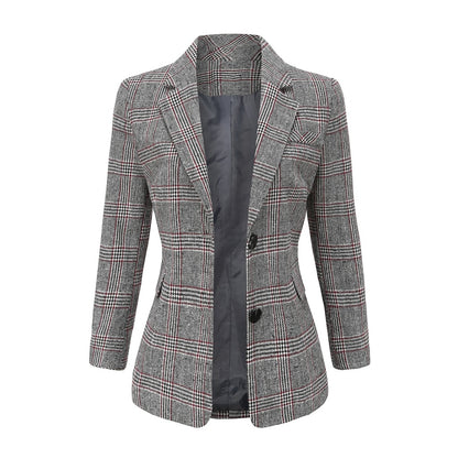 Ladies houndstooth suit