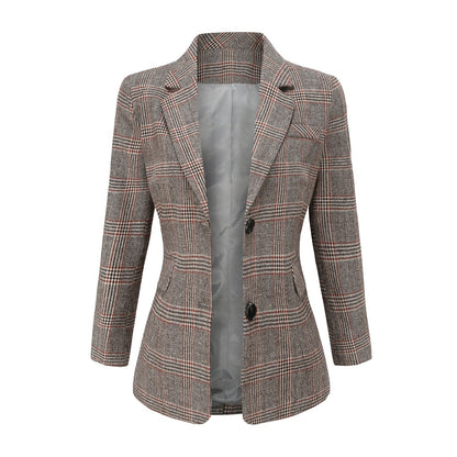 Ladies houndstooth suit