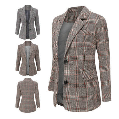 Ladies houndstooth suit