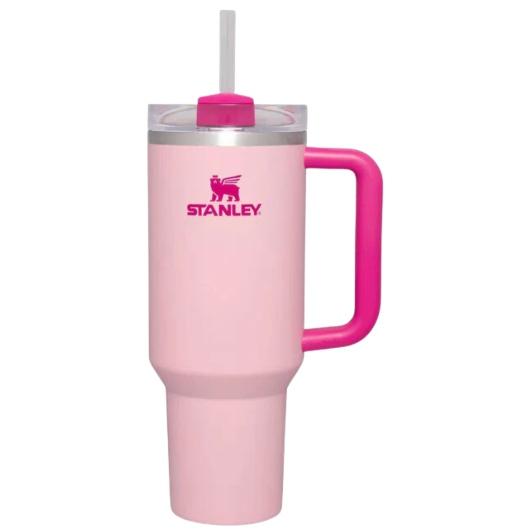 Pink Stanley 40 oz Tumbler Cup