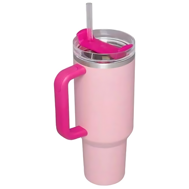 Flamingo Pink Stanley Tumbler Cup 40 oz