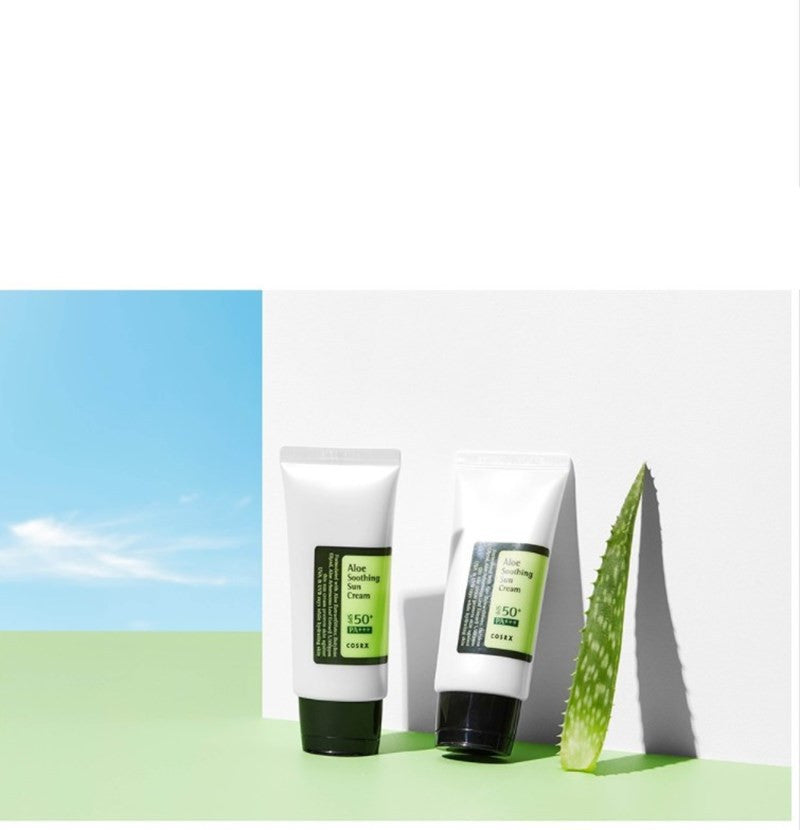 Aloe Soothing Sun Cream SPF50+/ PA+++ - Zac Store