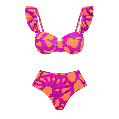 Beach Vacation Three-piece Women’s Swimsuit - Zac Store