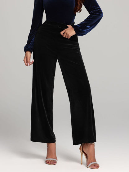 High Waist Wide Leg Pants