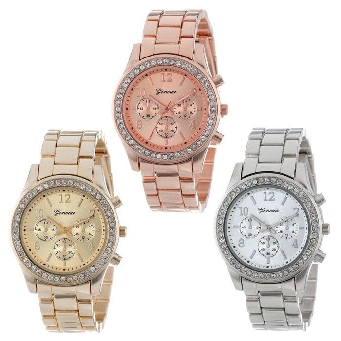 Diamond bracelet women watch - Zac Store