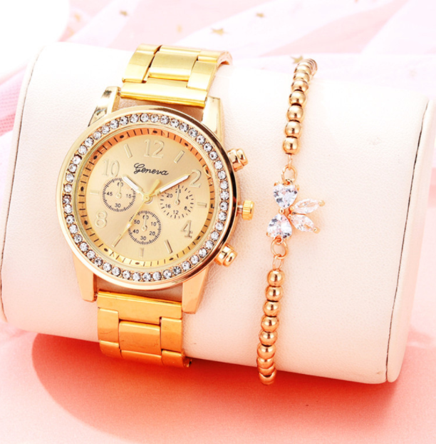 Diamond bracelet women watch - Zac Store