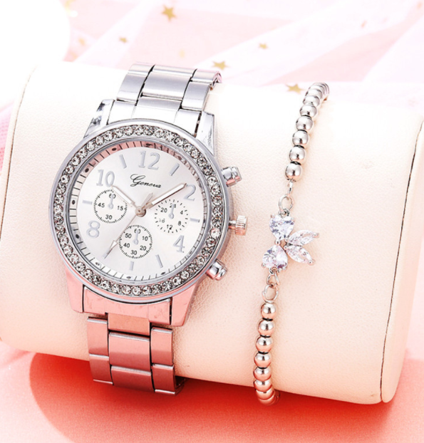 Diamond bracelet women watch - Zac Store