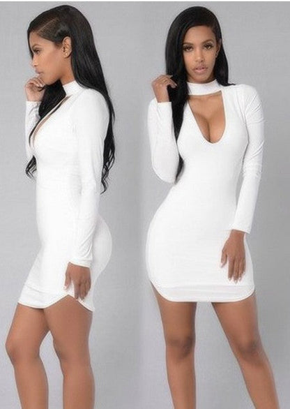 EBay fast selling, European, American, bursting, V collar, cocktail dresses and dress sexy dresses - Zac Store