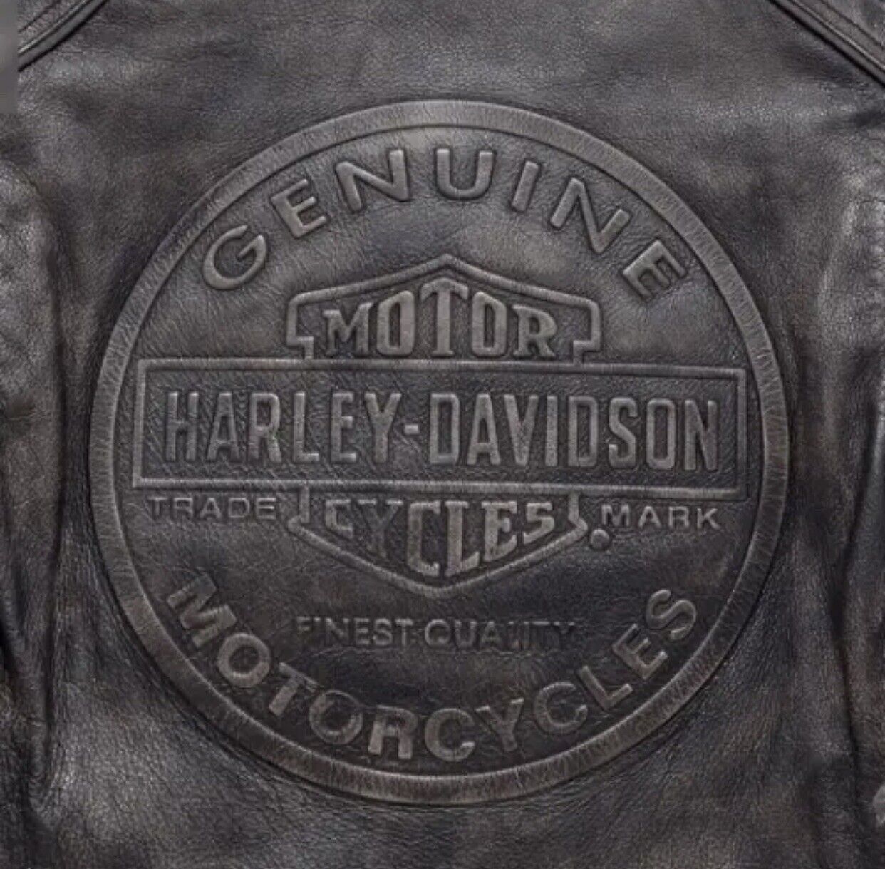 Harley-Davidson Men's Dauntless Convertible 2-in-1 Genuine Cow Leather Jacket