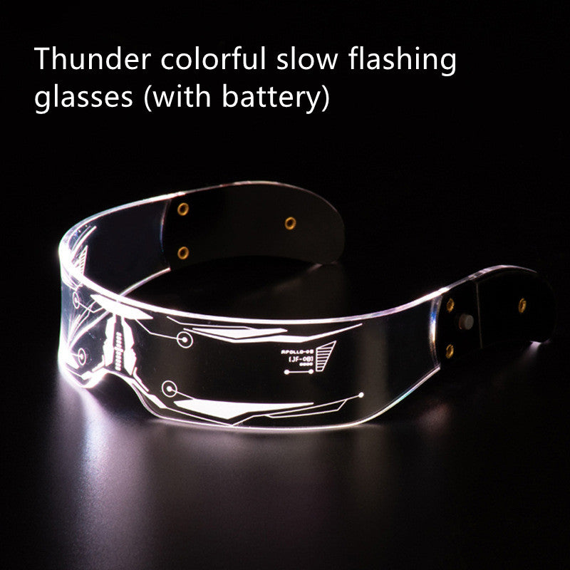 LED Luminous Party Bar Disco Punk Glasses - Zac Store