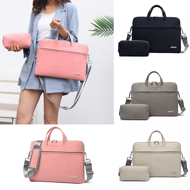 PU Leather Women Laptop Bags Notebook Carrying Bag - Zac Store