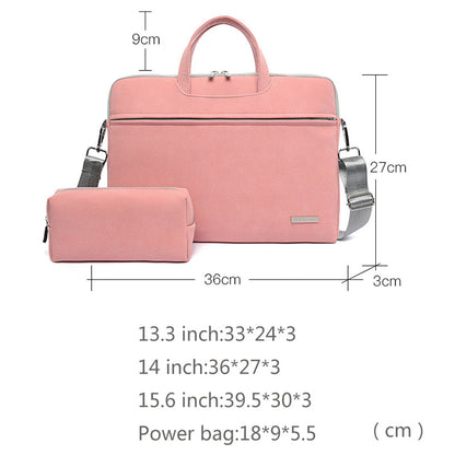 PU Leather Women Laptop Bags Notebook Carrying Bag - Zac Store