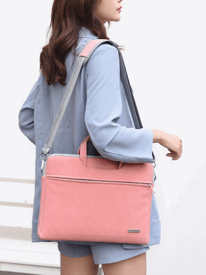 PU Leather Women Laptop Bags Notebook Carrying Bag