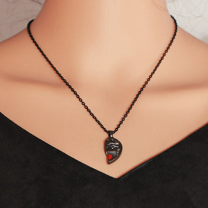 Punk Retro Skull Pendant Halloween Necklace - Zac Store