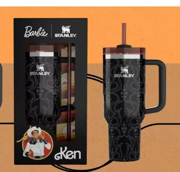 🔥Barbie x Stanley Ken 65th Anniversary Tumbler 40oz Limited Edition Quencher