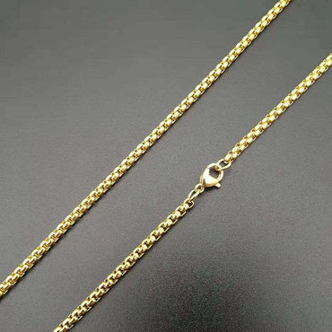 Titanium Steel Gold-plated Diamond Studded Football Pendant