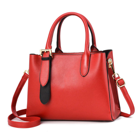 Urban Simple Handbag Pure Color