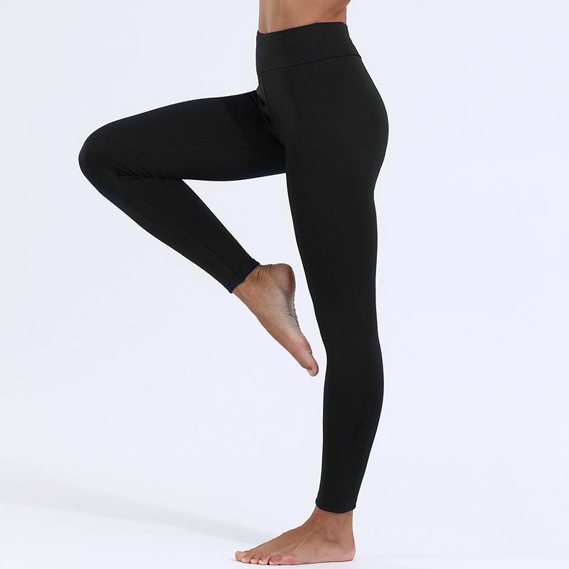 Warm Thick High Stretch Lamb Cashmere Leggings - Zac Store