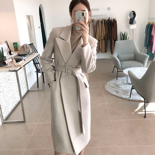 Women Long Coat For Autumn - Zac Store