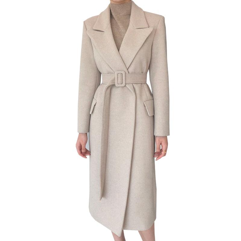 Women Long Coat For Autumn - Zac Store