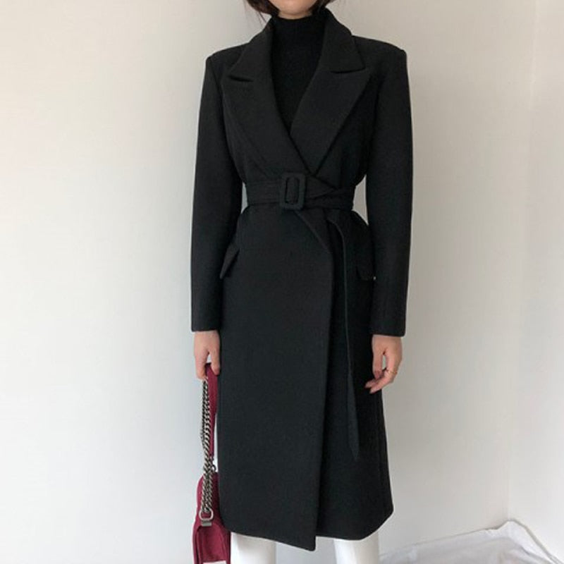 Women Long Coat For Autumn - Zac Store