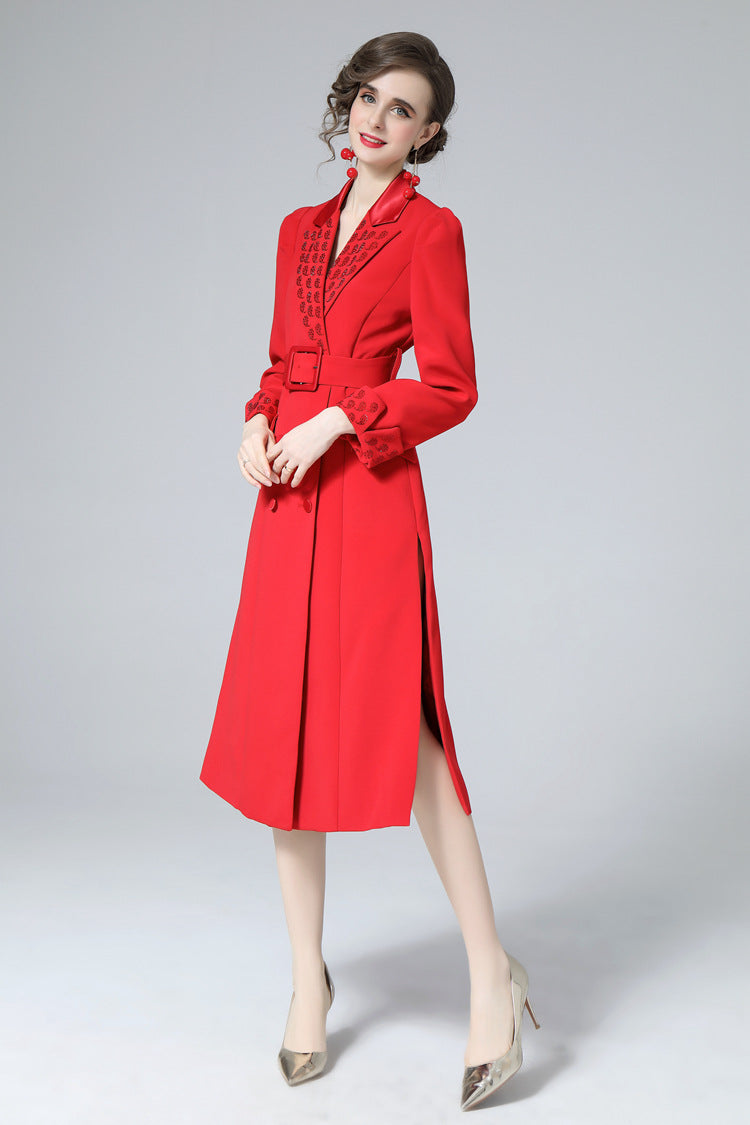 Women red Dress - Zac Store