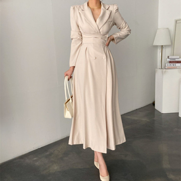 Women's Fashion Long Suit Dress - Zac Store