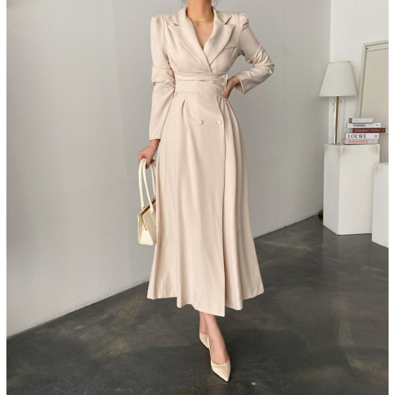 Women's Fashion Long Suit Dress - Zac Store