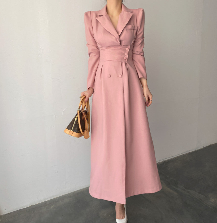 Women's Fashion Long Suit Dress - Zac Store