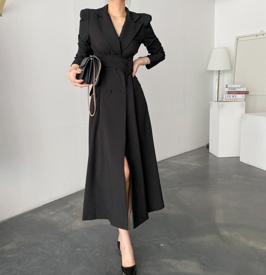 Women's Fashion Long Suit Dress - Zac Store