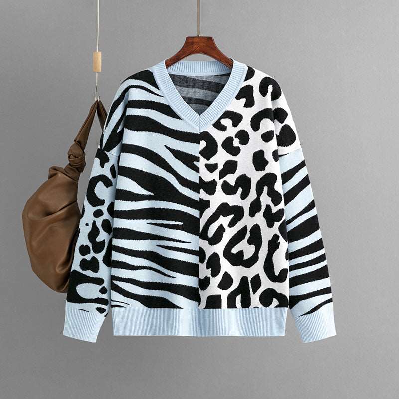 Women's Leopard Sweater