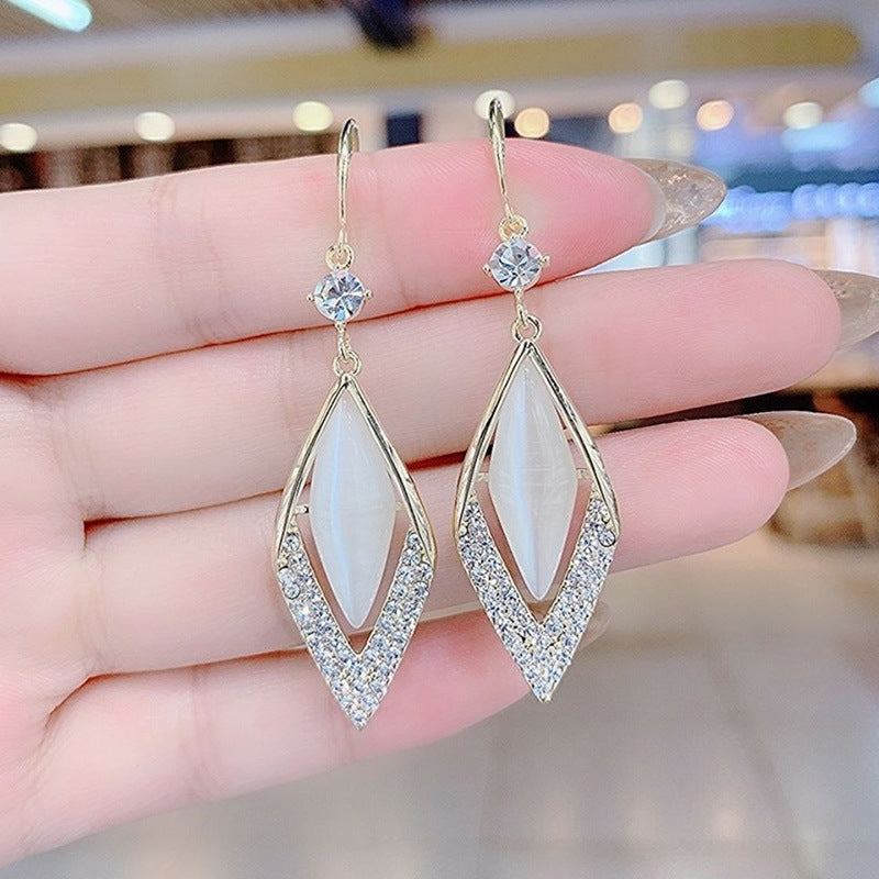 Opaline Diamond Earrings for Women - Zac Store