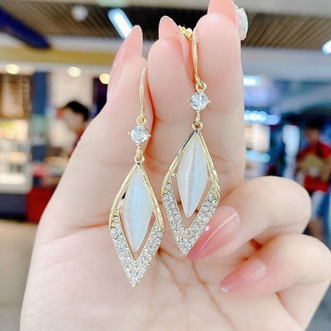 Opaline Diamond Earrings for Women - Zac Store